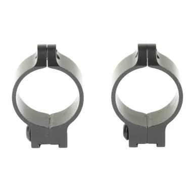 Talley Manufacturing Light Weight Ring Set, 30MM Low, Fits CZ with 11MM Dovetail (452 European/455/457/512/513), Matte Finish, Black 30CZRL