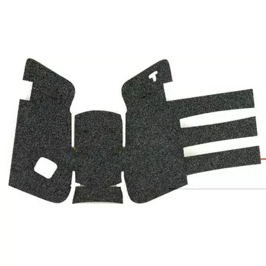 TALON Grips Inc Granulate, Grip, Adhesive Grip, Fits GLOCK Gen4 19/23/25/32/38 Medium Backstrap, Black 111G
