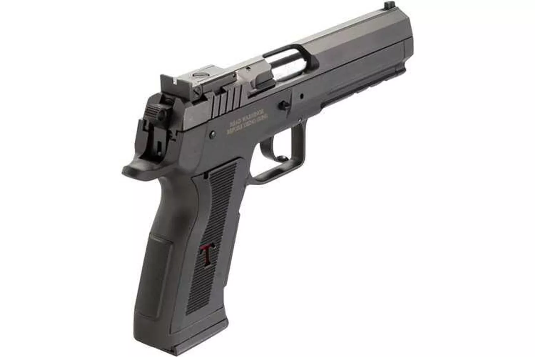 Tanfoglio IFG Stock III 40 S&W, 4.75 in barrel, 14 rd capacity, black stainless steel finish