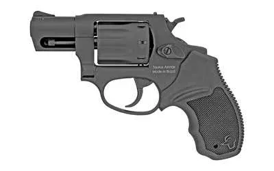 Taurus 2942M021 942 22 WMR 8rd 2" Barrel, Overall Matte Black Finish Steel & Finger Grooved Black Polymer Grip