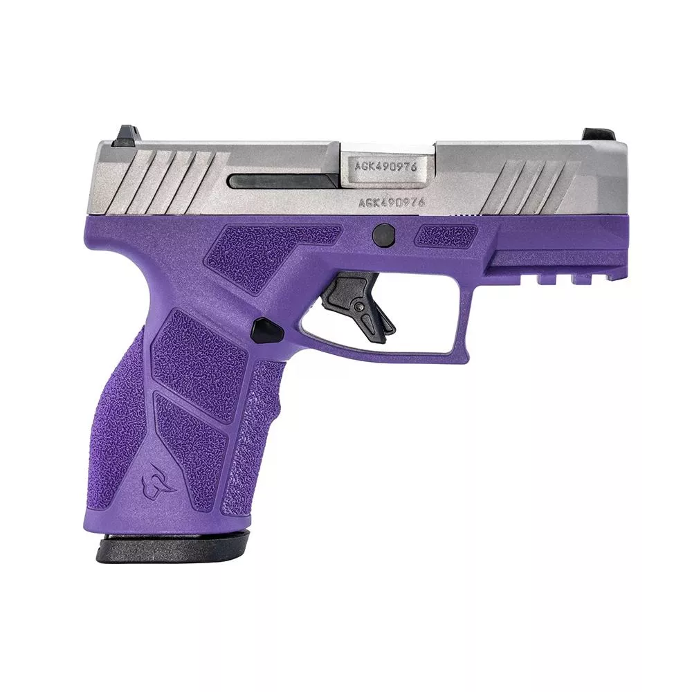 Taurus GX2 Handgun 9mm Luger 13rd Magazines (2) 3.38″ Barrel Dark Purple Frame/Stainless Slide