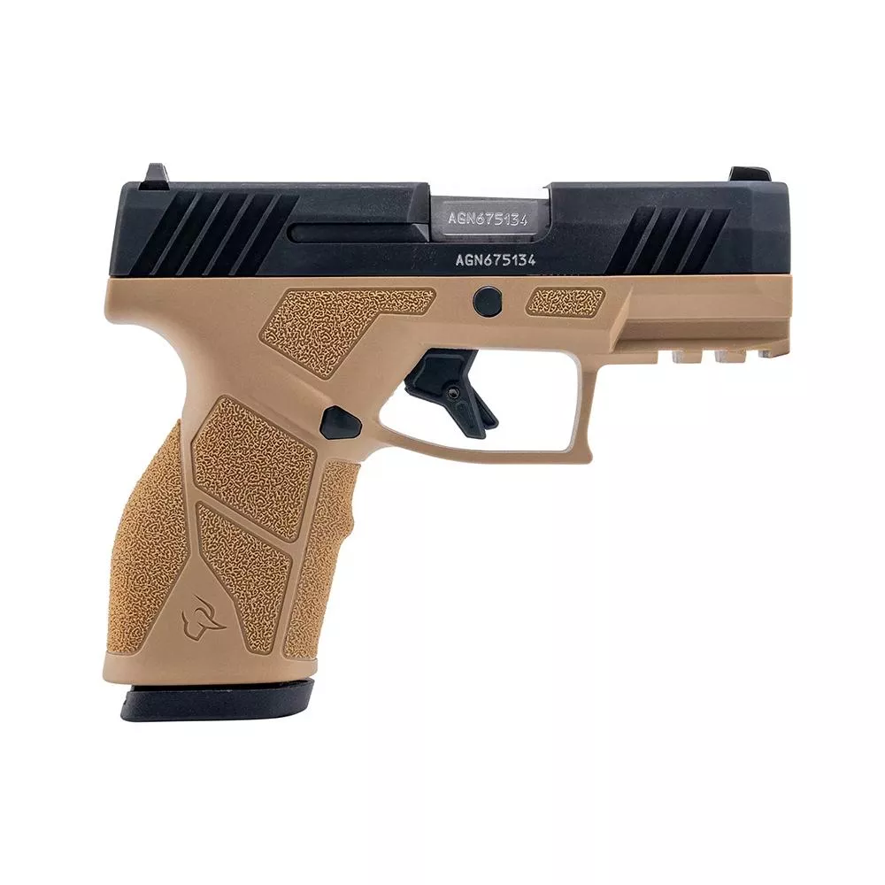 Taurus GX2 Handgun 9mm Luger 13rd Magazines (2) 3.38″ Barrel Tan Frame/Black Slide