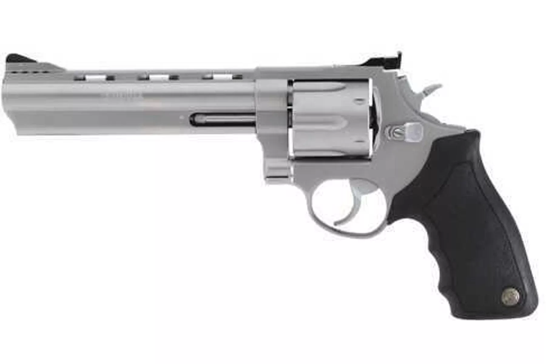 Taurus Model 44 Revolver Rem Mag 6.5" Barrel Round Vented Rib Stainless Steel 2440069