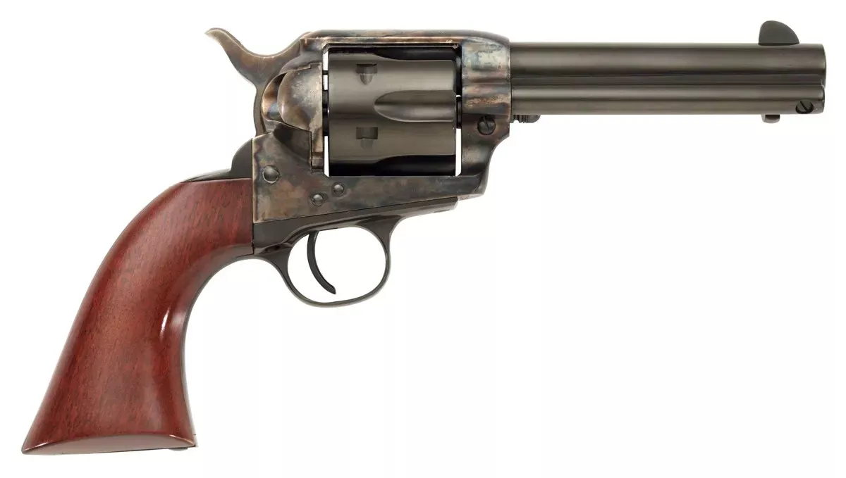 Taylor’s & Company Gunfighter 45LC Bl/wd 4.75″
