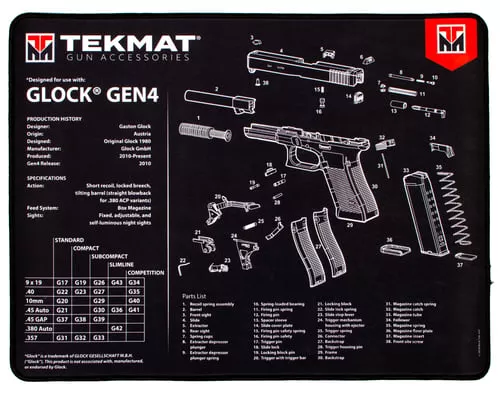 TEKMAT ULTRA PSTL MAT FOR GLK GEN4