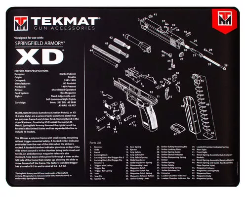 TEKMAT ULTRA PSTL MAT SPRNGFLD XD