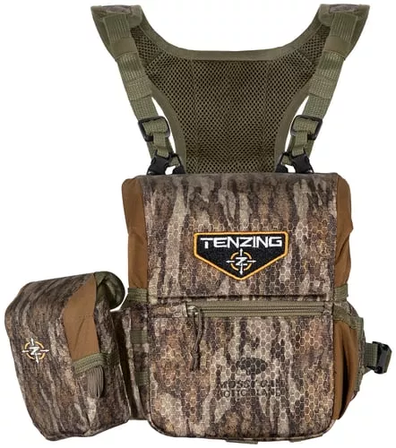 Tenzing TZGBHMOMD Bino HarnessMedium Mossy Oak Bottomland Poly Oxford
