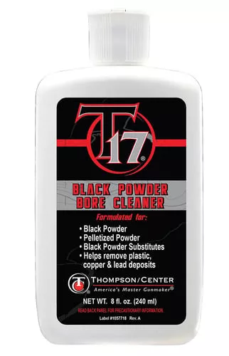 Thompson Center Arms, LLC 9027R T17 Bore Solvent 8oz Squeeze Bottle