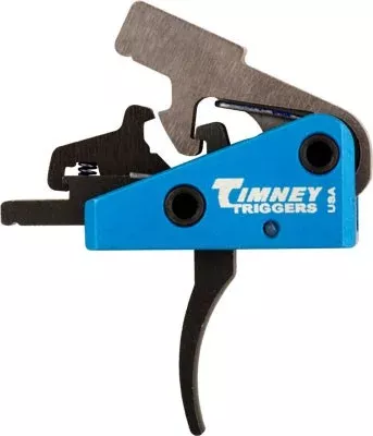 TIMNEY TRIGGER AR-15 2-STAGE - 2+2LBS LONG 1ST STAGE CURVED