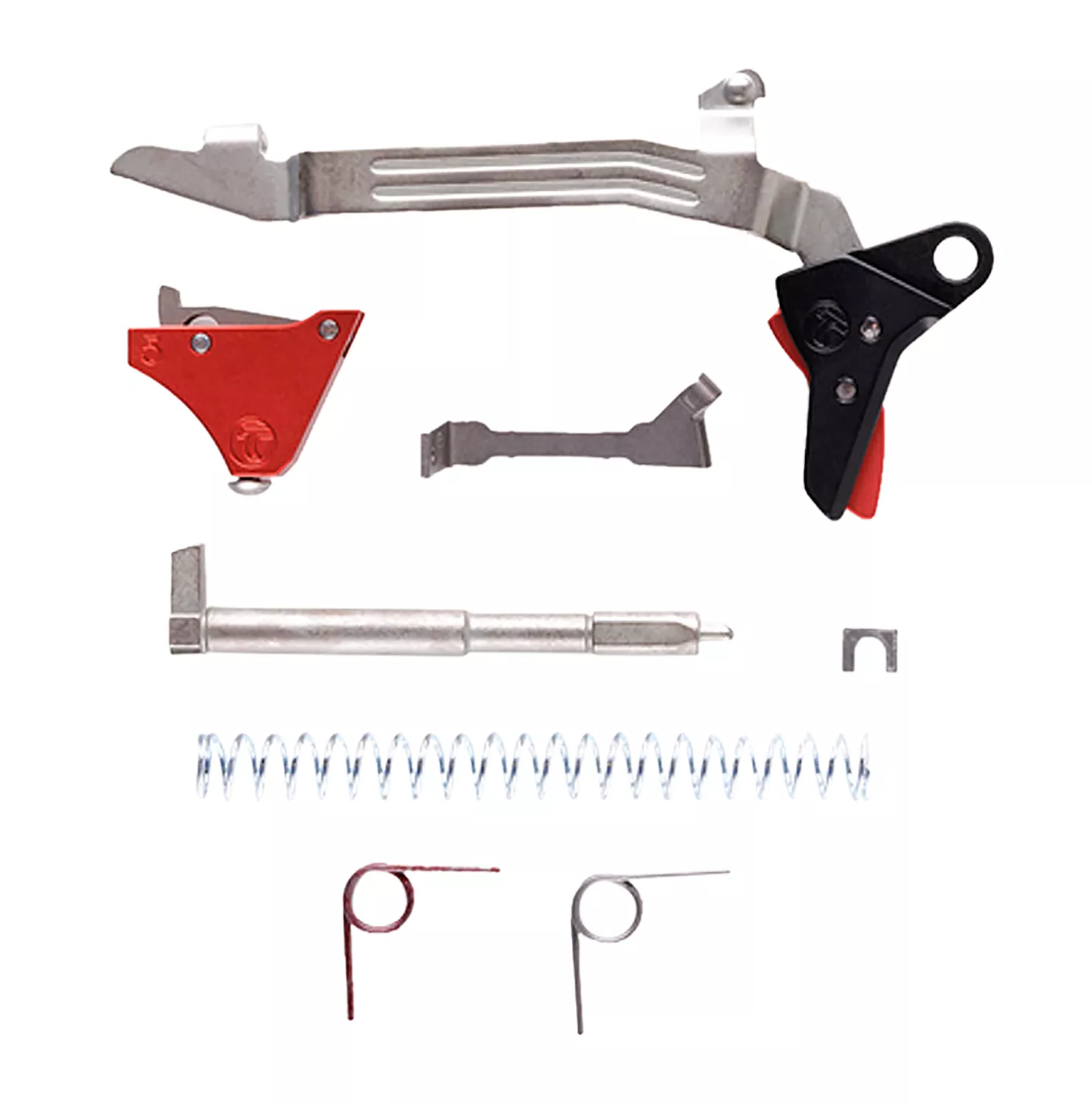 Timney Triggers ALPHAGLOCK5UBKBLACK Alpha Competition9mm/40 S&W Red Fits Glock Gen5