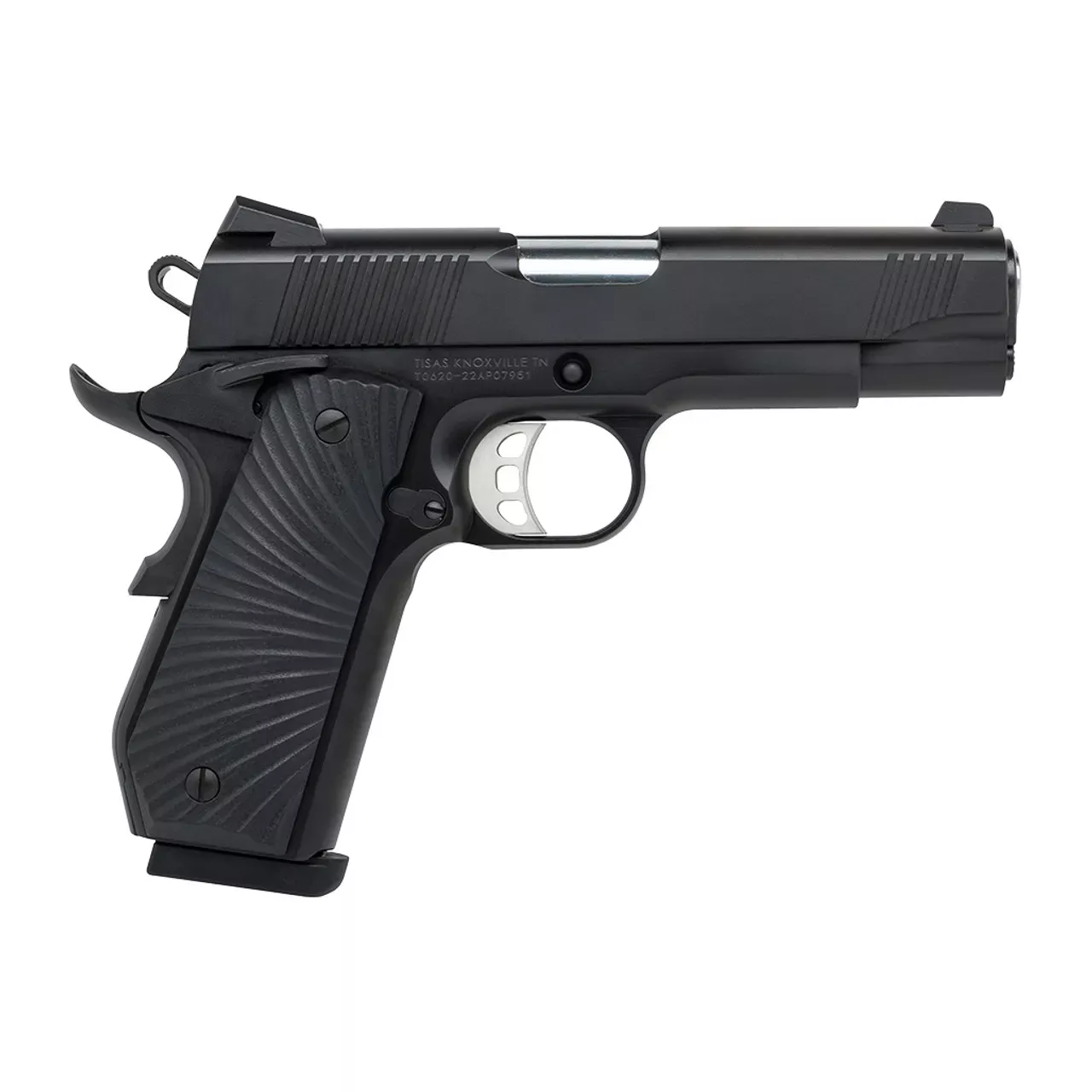 Tisas 1911 Carry 45 ACP Bk 4.25″ Bob