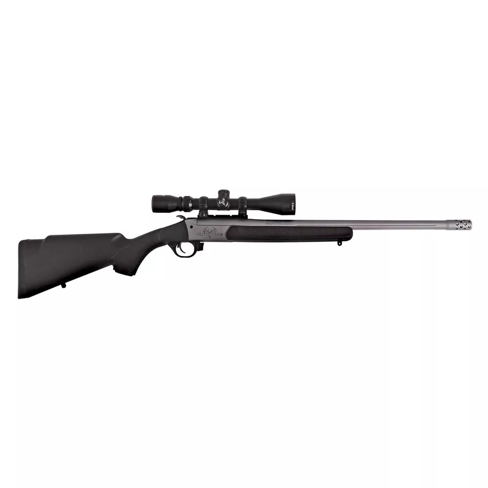 Traditions Outfitter G3 Rifle360 Buckhammer Single Shot 22″ Barrel Black with 3-9×40 Scope