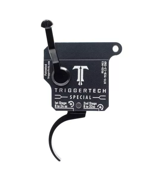 Triggertech Rem 700 Clone (NO BOLT STOP) 2-Stage Black Special Pro-Clean Curved Trigger