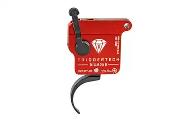 TriggerTech Rem 700 Diamond Trigger Pro Curved Right Hand Black