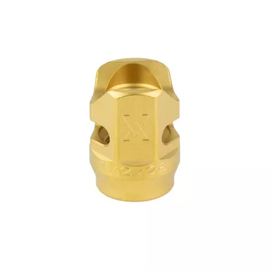 True Precision Cobra Compensator — 9mm 1/2x28 TiN Gold