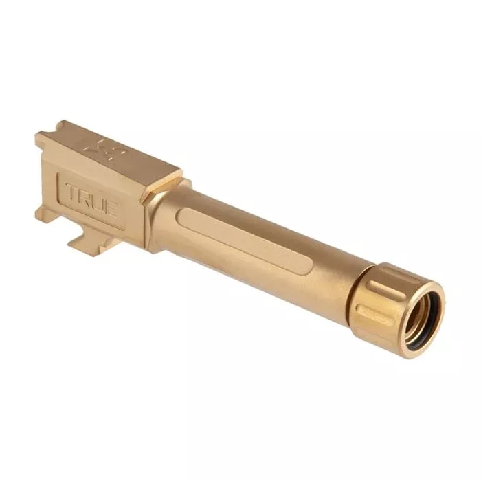 TRUE PRECISION, INC. – HellcatTHD Barrel, 1/2″X28, Gold TiN, 9mm Quantity Discount PriceAdd To Favorite