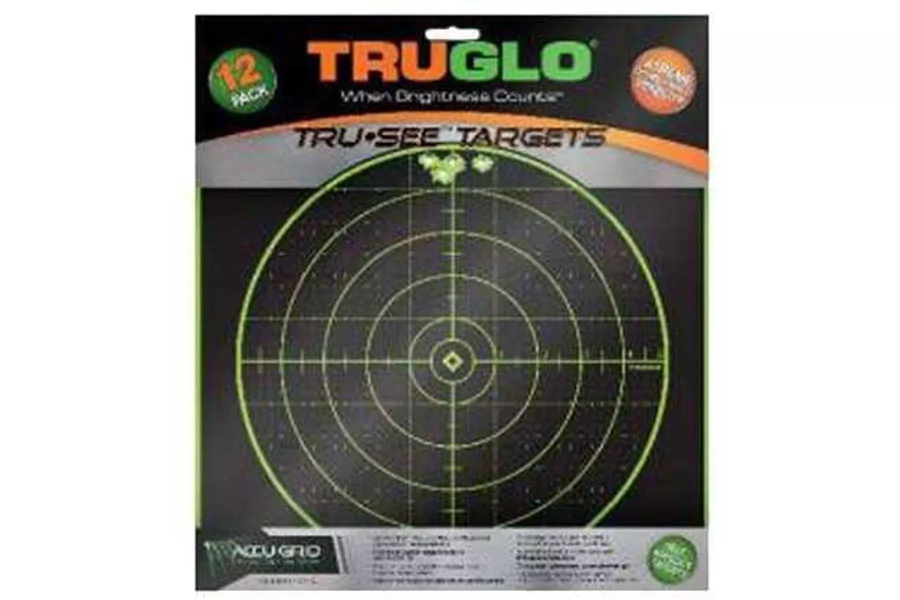 Truglo 100 Yard Target 12" x Pack TG10A12