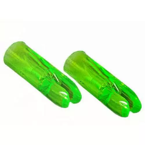 Truglo 5/16" Arrow FALSEcks, Green, 6 Pack Md: TG144A1