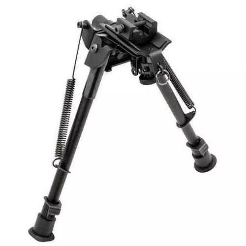 Truglo TAC POD Adjustable Bipod Pivot Black Adaptor Fits Sling Swivel Stud or Picatinny Rail 6"-9" TG8902S