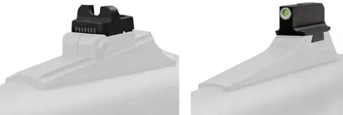 Truglo Tritium Pro Night Sights Fit Novak LoMount .260 Front .450 Rear – White Outline Front/Rear Green