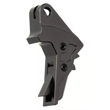 Tyrant CNC Trigger, Shoe Only, Fits S&W M&P 1.0/2.0, Anodized Finish, Black Body with Black Safety Blade
