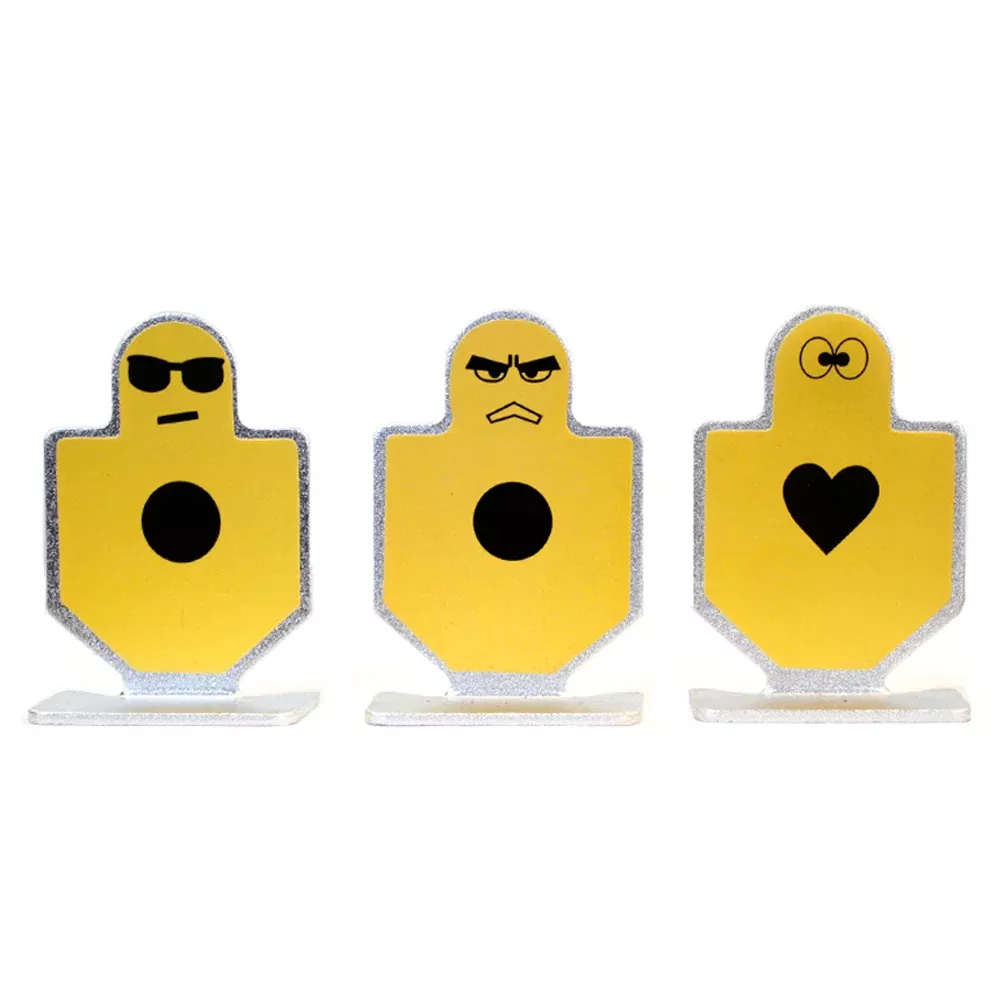 UKARMS Warriors of Fortitude Airsoft Metal Shooting Targets - Set of 3