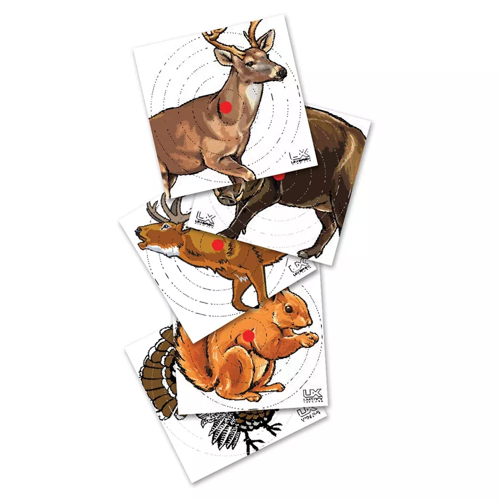 UMAREX 100ct. Practice Airgun Paper Bullseye Target Set