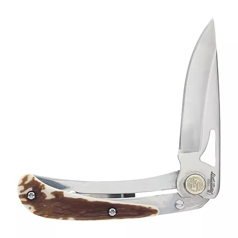Uncle Henry 3UH Large Folding Knife 2-7/10″ Drop Point Blade Staglon