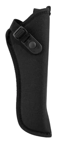 Uncle Mikes 21028 GunMate Hip Holster OWB Size 28 Black Tri-Laminate Belt Loop Fits Medium Frame Revolver Fits 4" Barrel Right Hand