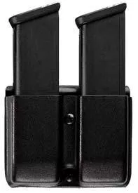 Uncle Mikes 51362 Kydex Double Mag Case Double Black Kydex Paddle Belts 1.75" Wide