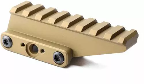 Unity Tactical FAST, Red Dot Riser, Elevates Absolute Cowitness to 2.26" Optical Height, Direct to Picatinny, Anodized Finish, Flat Dark Earth FST-RAF