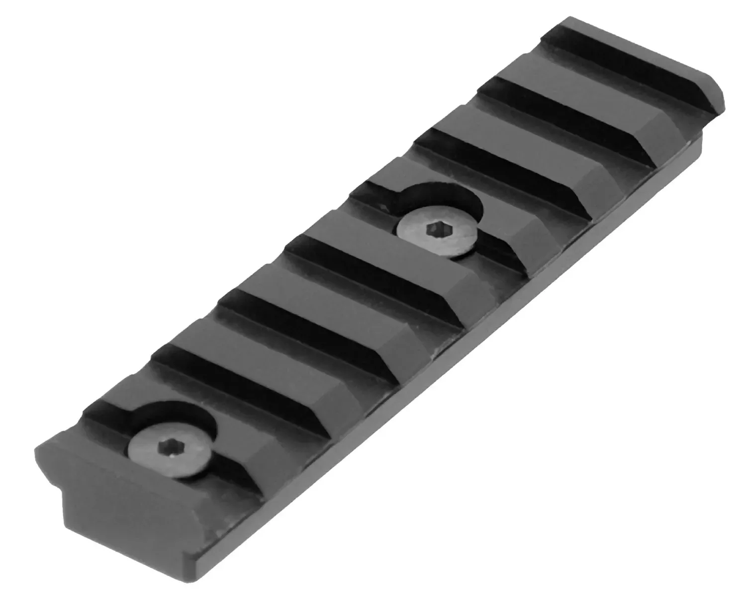 UTG Pro MTURS04M 3.14″ KeyMod Picatinny Rail Section 8 Slots Black Anodized