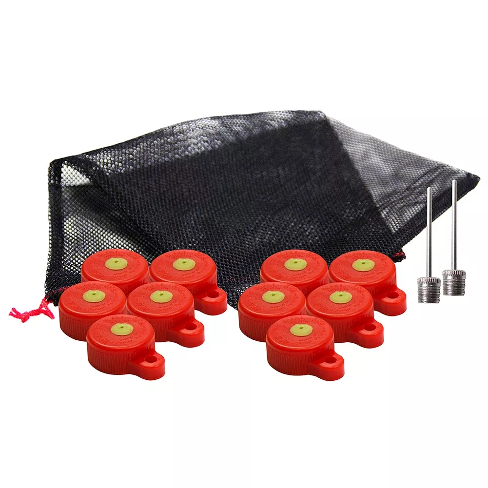 UX Big Blast Soda Bottle Target Cap Set by UMAREX - Red