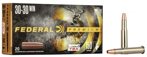 V-SHOK 30-30 WIN 150GR TS 20RD/BXVital-Shok Ammunition 30-30 Winchester - 150 grain - Barnes Triple-Shock X - 20per box - Available with the finest big game bullets