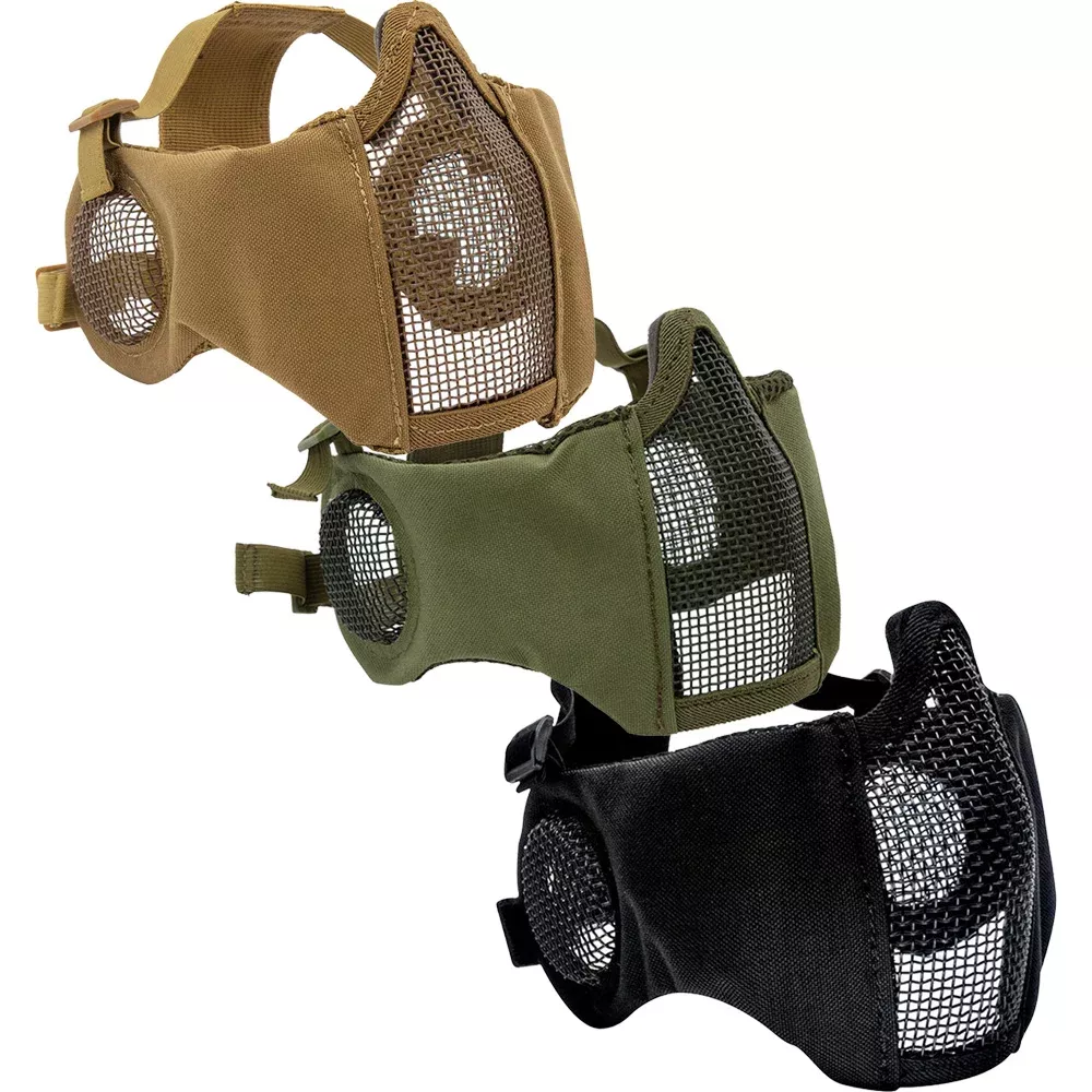 Valken Tactical ZULU Airsoft Lower Face Steel Mesh Mask