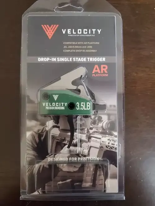 Velocity Triggers 3.5lb Curved AR-15 Trigger