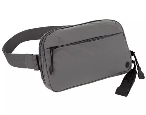 Vertx VTX5264WGYEveryday Fanny Pack 2.0 Gray Nylon Fanny Pack Zipper/Velcro Closure