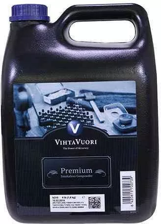 Vihtavuori N310 Smokeless Handgun Powder 4 lb Container Md: N3104