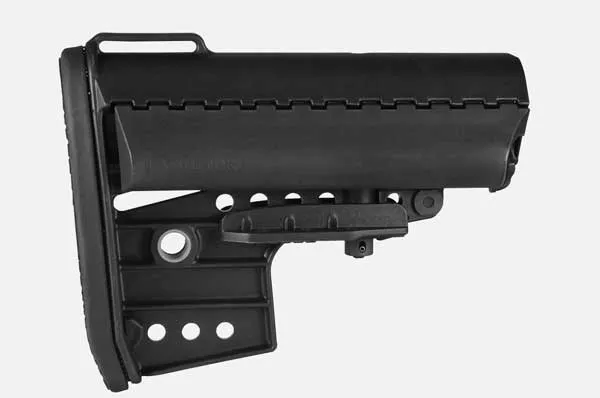 VLTOR Mil-Spec IMOD Stock Fits AR-15, with Butt Pad, Black