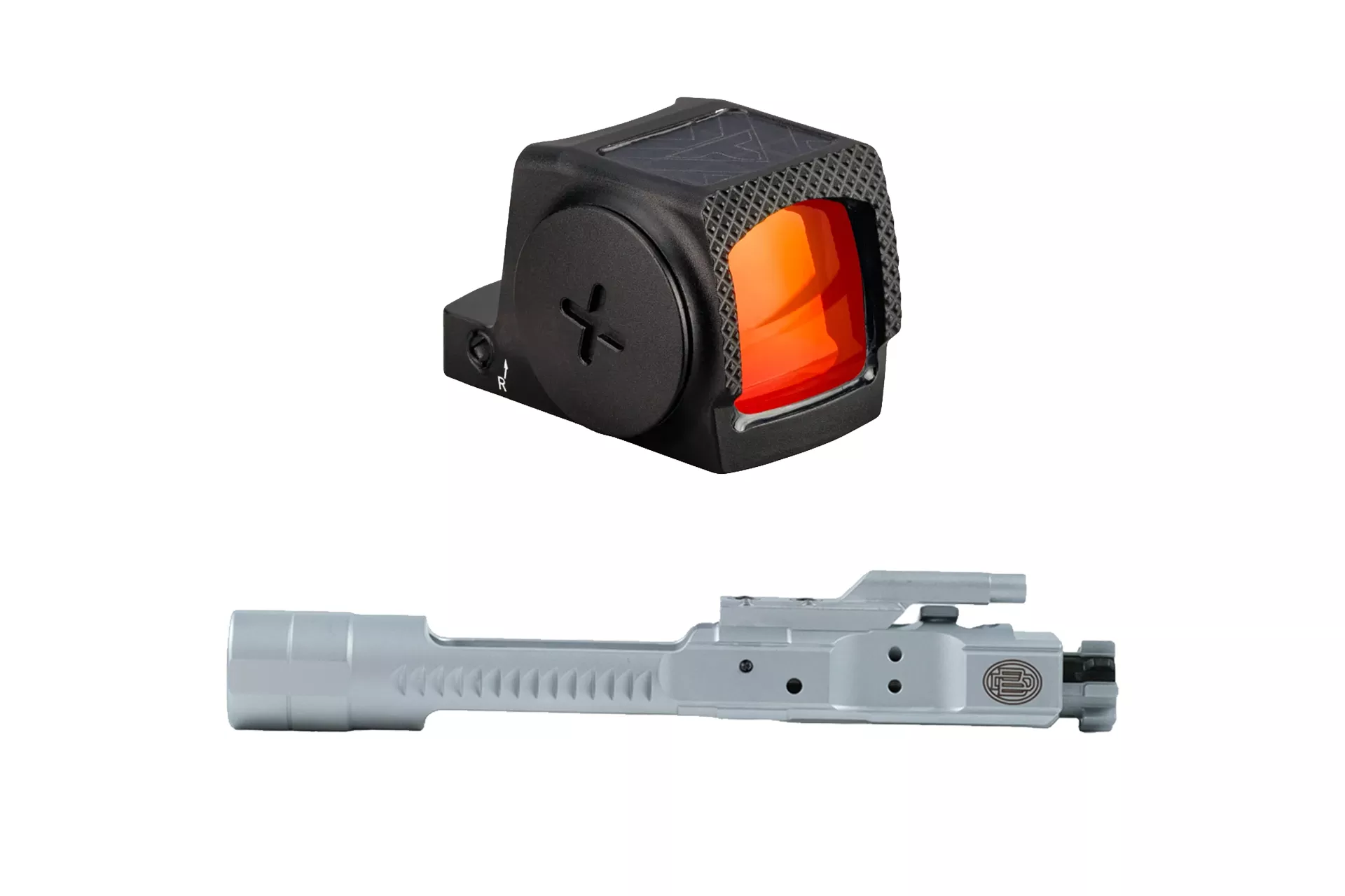 Vortex Defender-ST Enclosed Solar 3 MOA Red Dot Sight + Chrome Dirty Bird Industries Enhanced Bolt Carrier Group Bundle