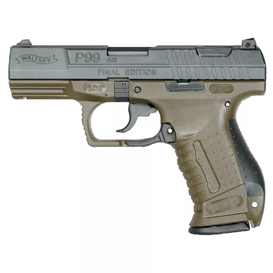 WAL P99 Collector Set 9mm 4" 15-Round OD Green