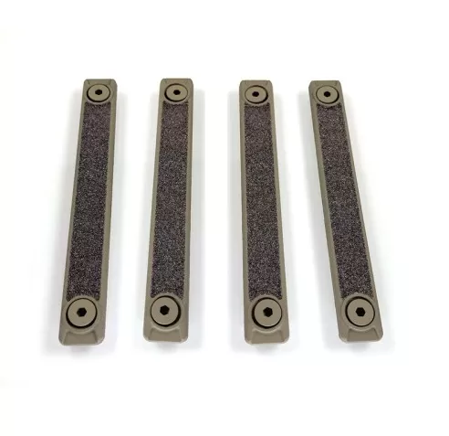 Walker Defense Research 3 M-LOK Slot Nile Silicon Carbide M-LOK Rail Cover – 4 Pack/FDE – NILE-3-SLOT-4-PACK