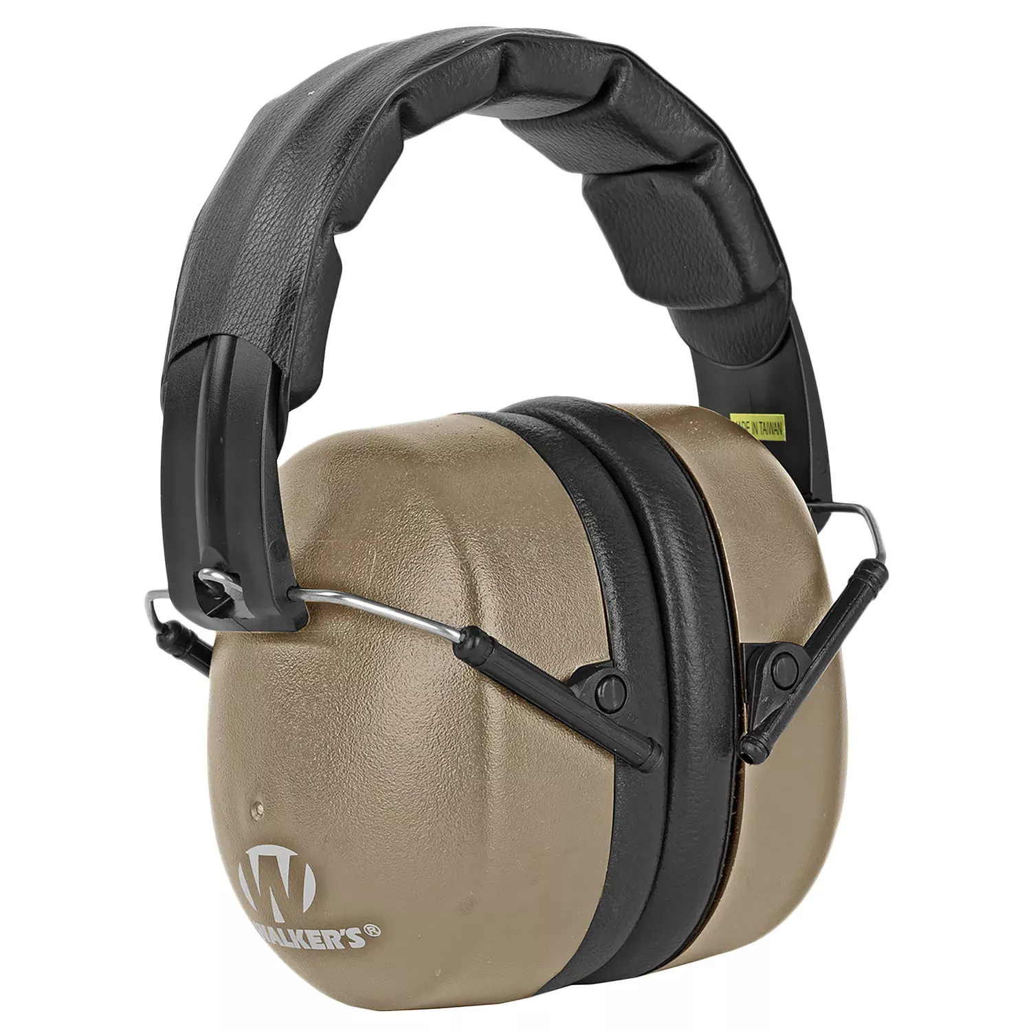Walker’s GWPEXFM3FDE Extra Range Passive Muff 30 dB Folding Flat Dark Earth/Black Polymer