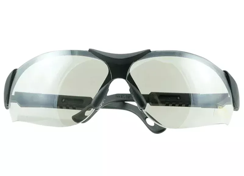 Walker's GWPXSGLCLR Sport Glasses Elite Adult Clear Lens Polycarbonate Black Frame