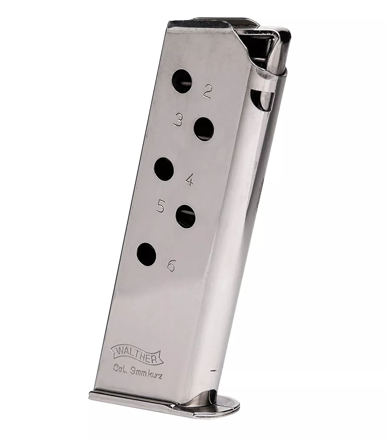 Walther Arms 2246009 PPK6rd 380 ACP Stainless Steel