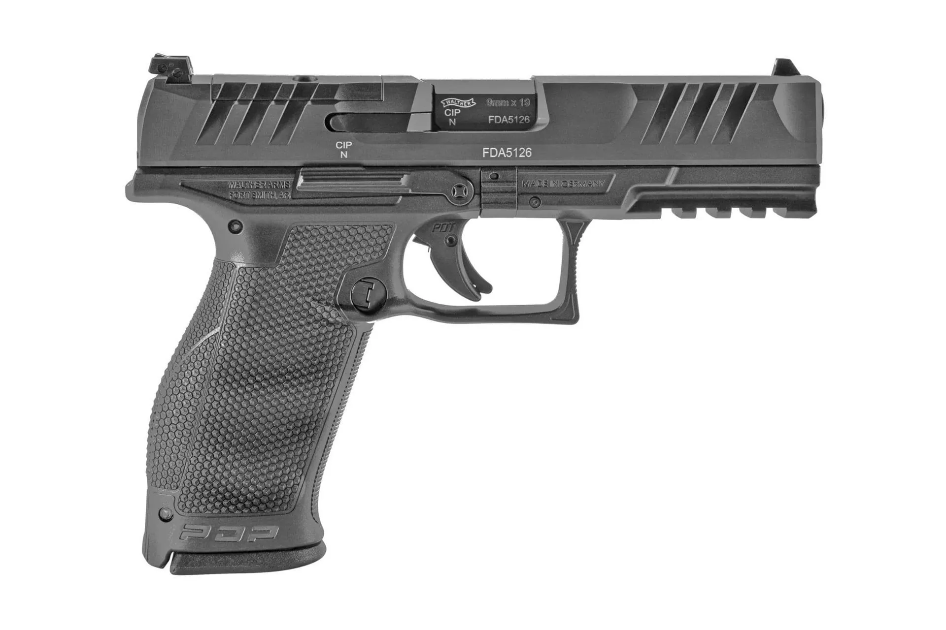 Walther PDP 4.5″ 9mm 18Rd Full Size Semi-Auto Pistol – Black – 2842475