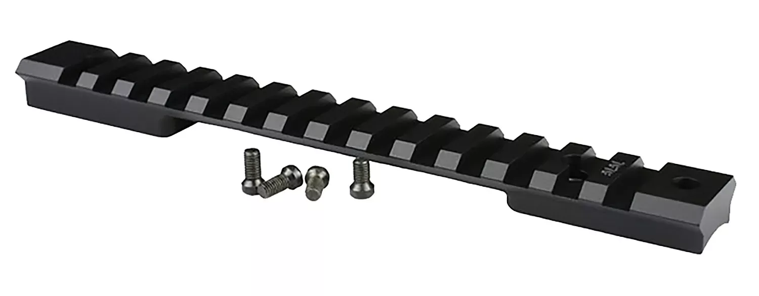 Warne 767620MOA Mountain Tech Tactical Rail Black Anodized Aluminum Winchester Model 70/Marlin XL-7 Long Action 20 MOA