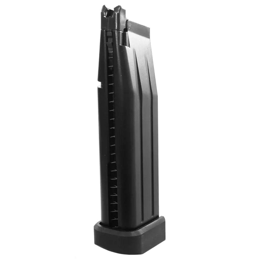WE Tech 1911 5.1 Hi-CAPA 30rd Gas Blowback Airsoft Pistol Magazine - Black