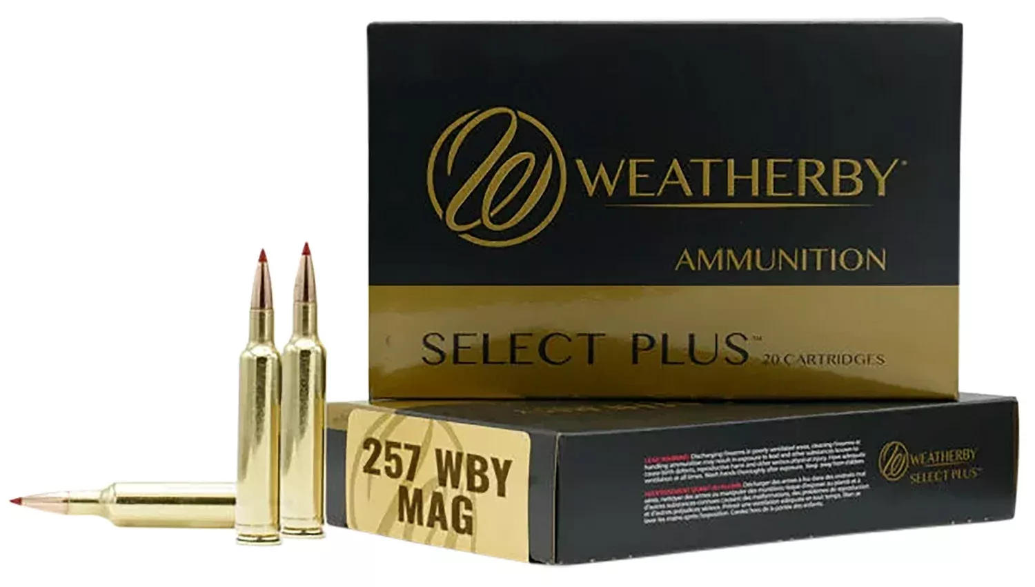 Weatherby H257110ELDX Select Plus257WthbyMag 110gr Hornady ELD-X 20 Per Box/10 Case