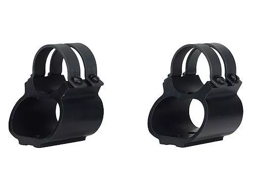 Weaver See-Thru Steel Lock Ringmount (Baseless System) – 1″ Marlin 336 Black